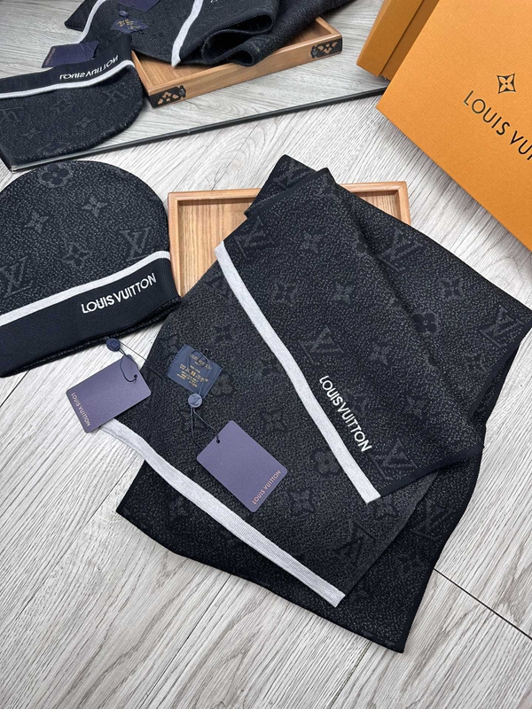 ブランドマフラー素材ディテール